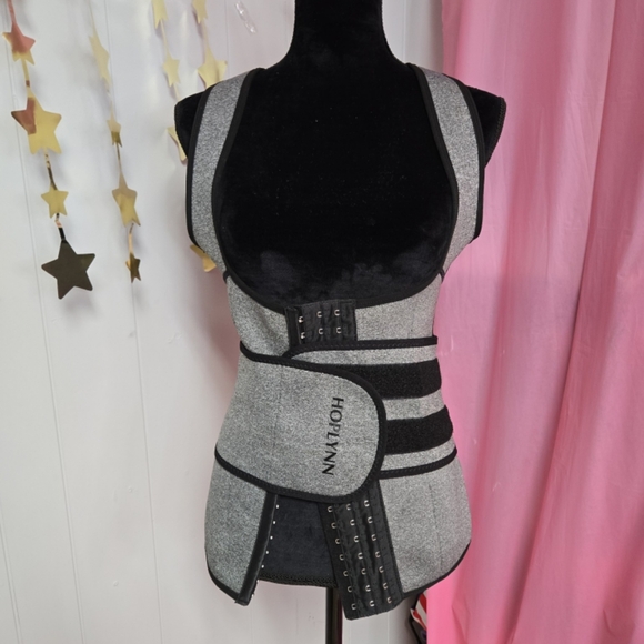 Neoprene Sauna Sweat Waist Trainer Corset Trimmer Vest for Women Tummy Control - Picture 1 of 7